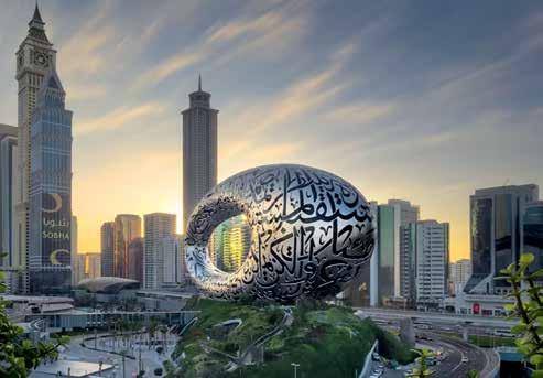 Museum of the Future, Dubai, UAE. Photo by Visit Dubai.