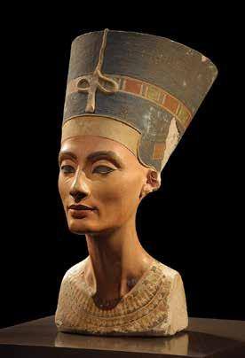 Nefertiti Bust, New Kingdom, 18th Dynasty, ca. 1351–1334 BC, Tell el-Amarna. Neues Museum, Berlin.